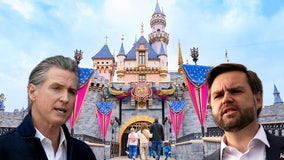 Newsom criticizes JD Vance for Disneyland visit after immigration raids