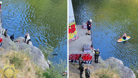 Man drowns after swinging into Russian River