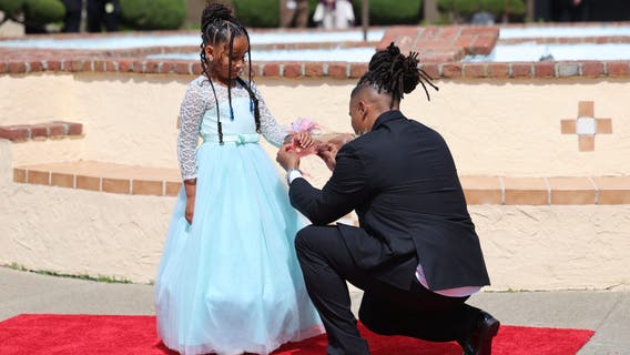San Quentin holds emotional, first-ever father-daughter prom