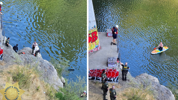 Man drowns after swinging into Russian River