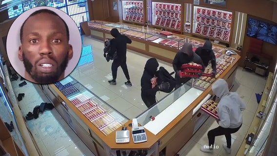 Oakland man caught after $1 million Sacramento jewelry store heist
