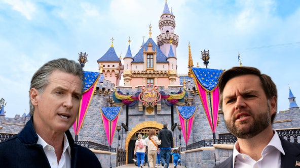 Newsom criticizes JD Vance for Disneyland visit after immigration raids