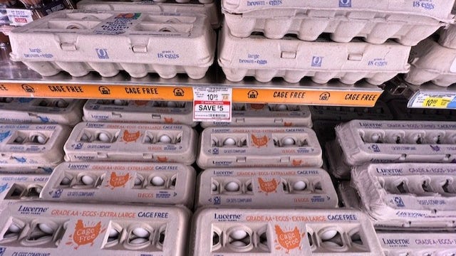 Trump administration sues California over the price of eggs