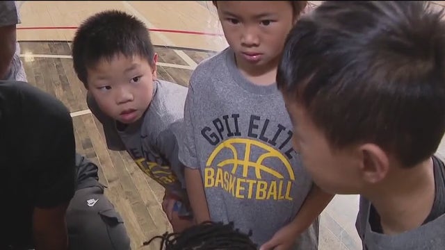 Gary Payton II basketball camp supports kids with dyslexia