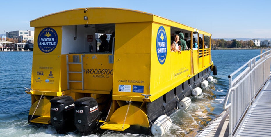 Free Oakland Alameda Water Shuttle service expands to six days a week