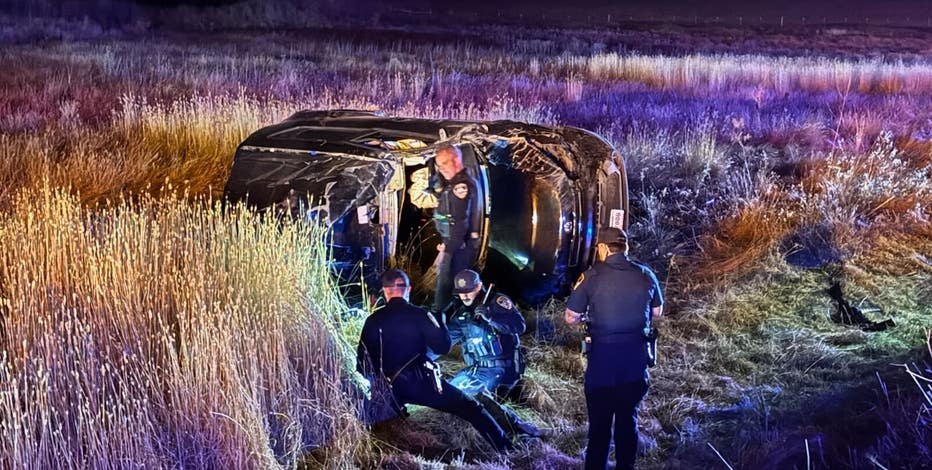 1 dead after Petaluma police chase ends in rollover crash