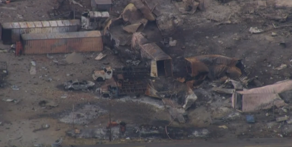 Human remains found inside Yolo County fireworks warehouse after massive explosion