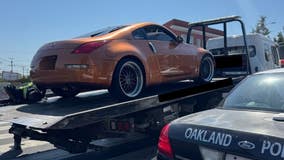 Oakland police seize more than 100 vehicles allegedly connected to sideshows