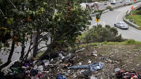 Oakland hires parolees to clean city freeways