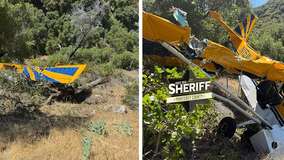Small plane crashes in rural Monterey County