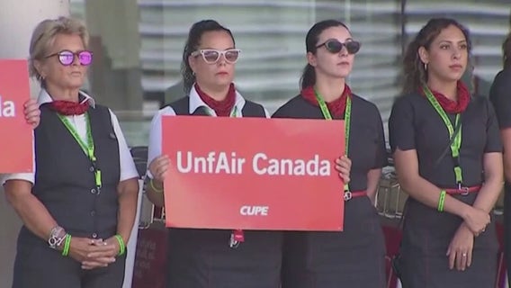Day three of Air Canada strike grounds hundreds of flights worldwide
