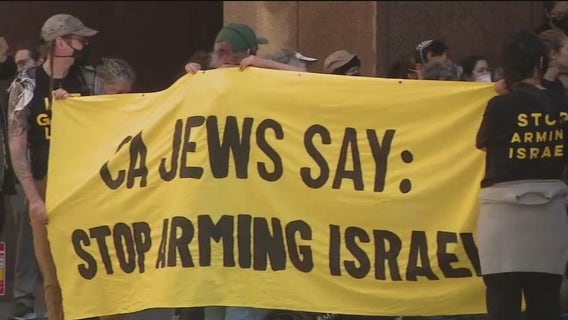Mass arrests in SF: Padilla, Schiff protested for aiding Israeli military