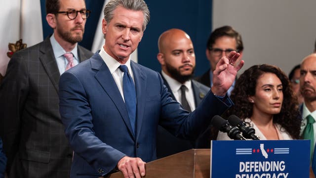 Newsom threatens to yank funding from universities that comply with Trump demands