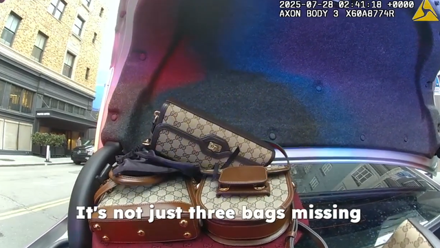 Video shows takedown of alleged Gucci store robbers in San Francisco