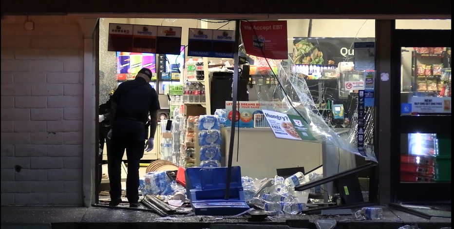 Brazen burglars smash truck into Berkeley store, drag away ATM