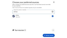 How to make KTVU a ‘preferred source’ when searching on Google