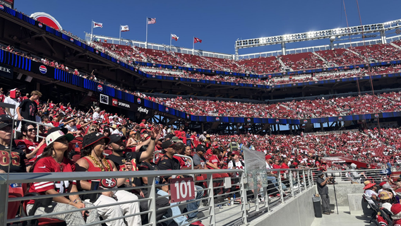 49er fans return to Levi's Stadium for home opener: 3rd straight win