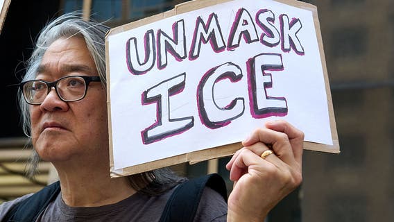 Rally to force ICE to unmask, show ID in San Jose