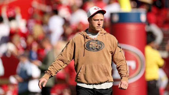 Christian McCaffrey didn't practice with 49ers Friday