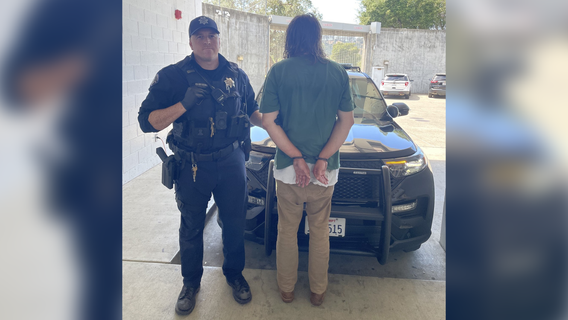 Suspect arrested after allegedly crashing near mosque, attacking congregant