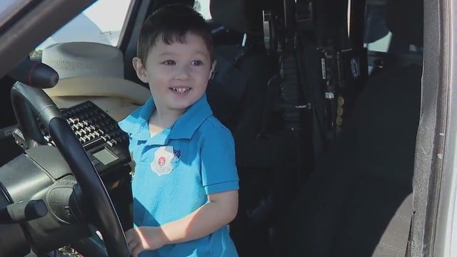 3-year-old boy reunites with 1st responders who saved him from drowning