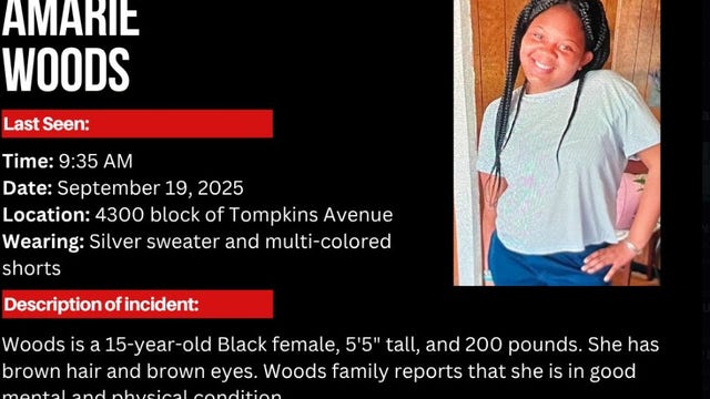 Ebony Alert: Missing Oakland 15-year-old girl