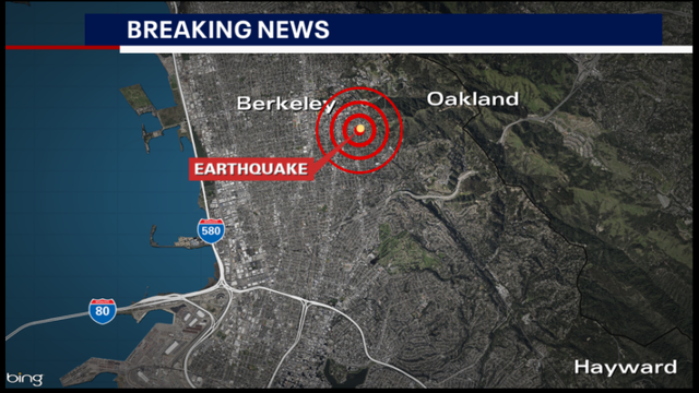 Early morning quake jolts Bay Area