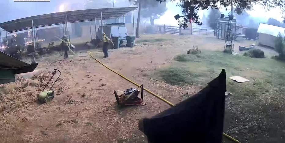 Inferno blows through Chinese Camp ranch fire; firefighters and home miraculously survive