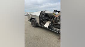 Victims' families sue Tesla over deadly Piedmont Cybertruck crash, blaming defective door handles