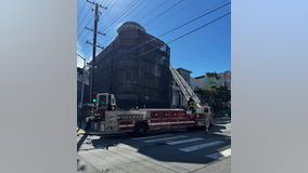 Several displaced, 2 buildings burned in San Francisco fire