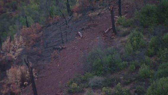 Will heavy rains make the Pickett Fire burn scar slide?