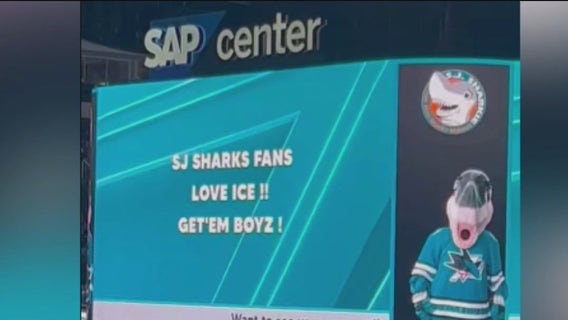 San Jose Sharks apologize for scoreboard message supporting ICE during Hispanic Heritage Night