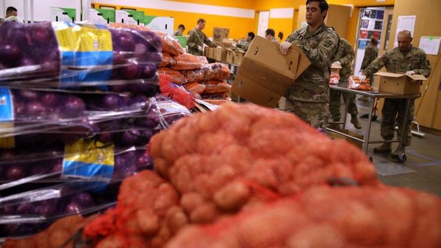 Gov. Newsom to deploy California National Guard to food banks
