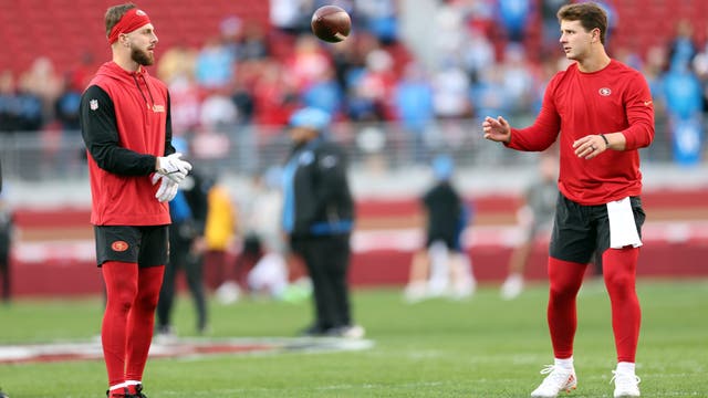 Purdy, Pearsall, Jennings benched before 49ers Thursday night game