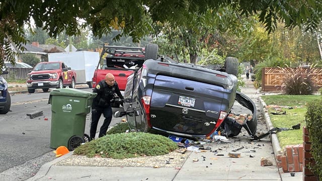 Woman killed in fiery head-on crash in San Jose neighborhood