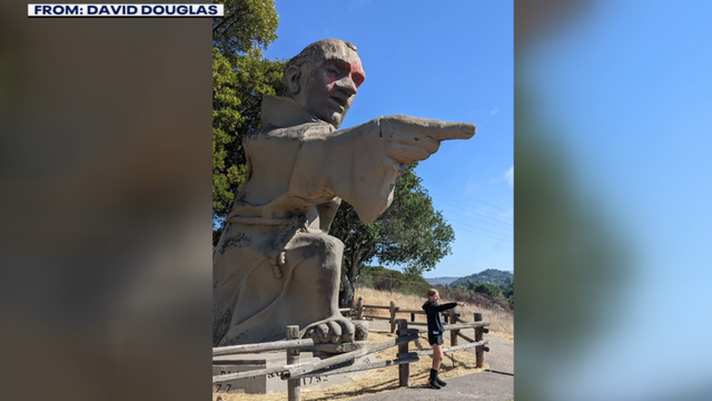 Junipero Serra statue removed from Bay Area freeway site