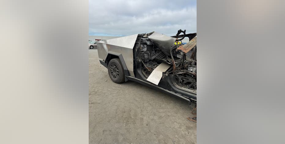 Victims' families sue Tesla over deadly Piedmont Cybertruck crash, blaming defective door handles