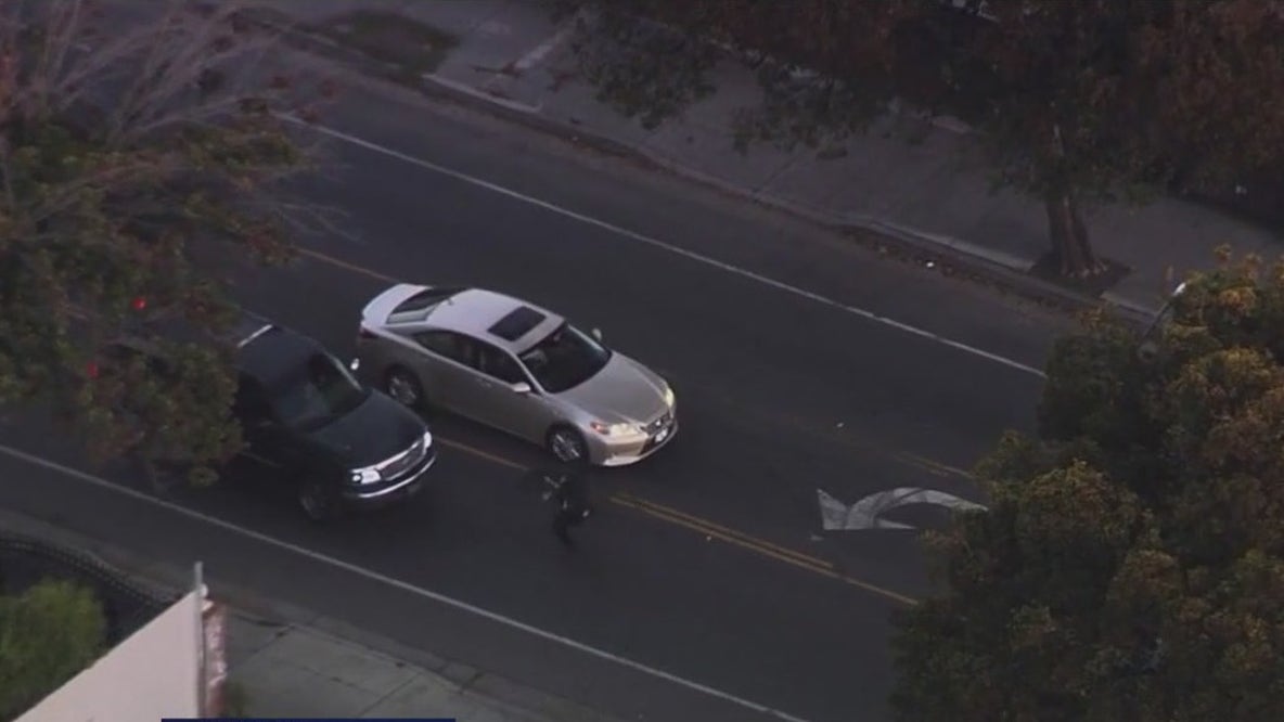 CHP searching for suspect following pursuit in the East Bay
