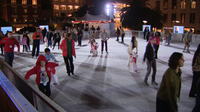 Union Square Ice Rink opens for the season as holiday spirit returns to San Francisco