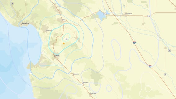 Quake hits San Juan Bautista in Central California