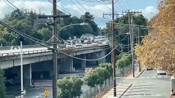 Police activity shut down I-580 in Oakland