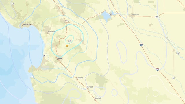 Quake hits San Juan Bautista in Central California