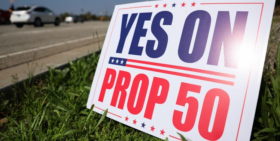 Election Results: Prop. 50 approved by California voters, allowing for congressional redistricting