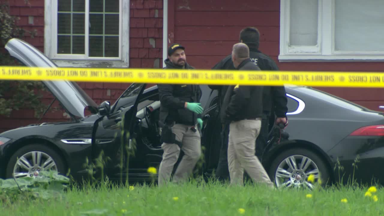 A Stockton family was about to cut birthday cake when gunfire erupted