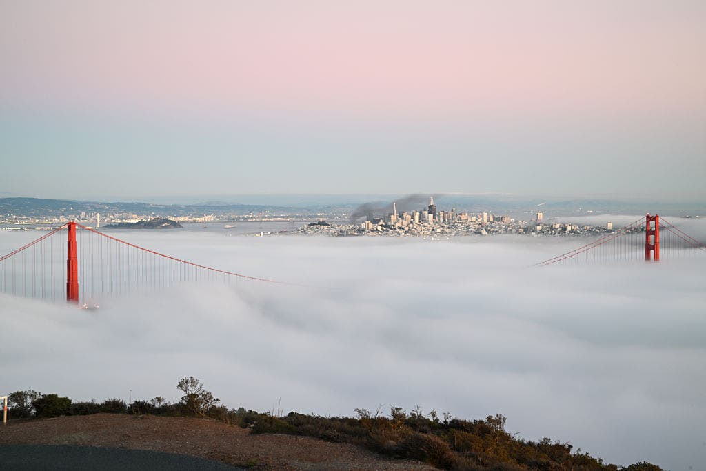 Here's what's up with the big dose of Bay Area fog