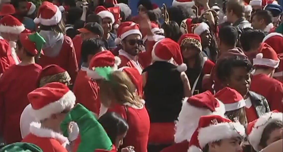 Organizers and bars getting ready for SantaCon 2025