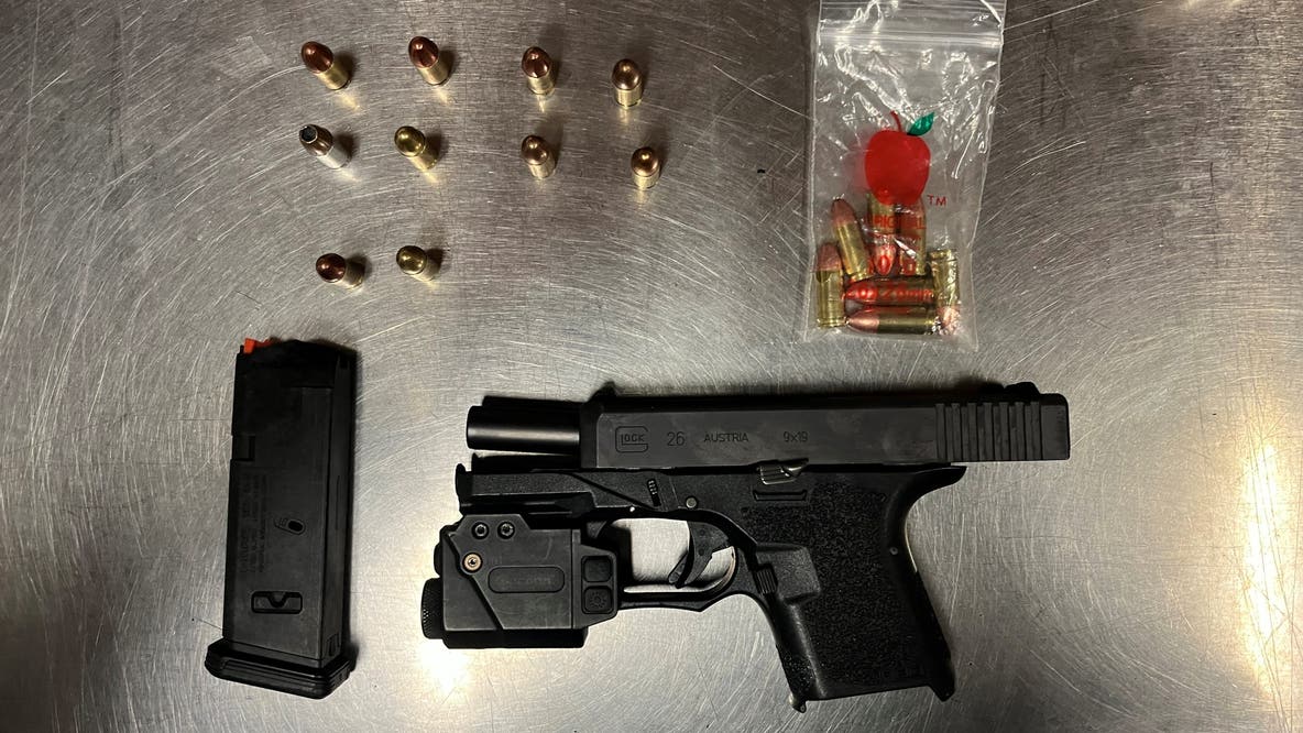 19-year-old arrested in Santa Rosa after unregistered gun found during traffic stop