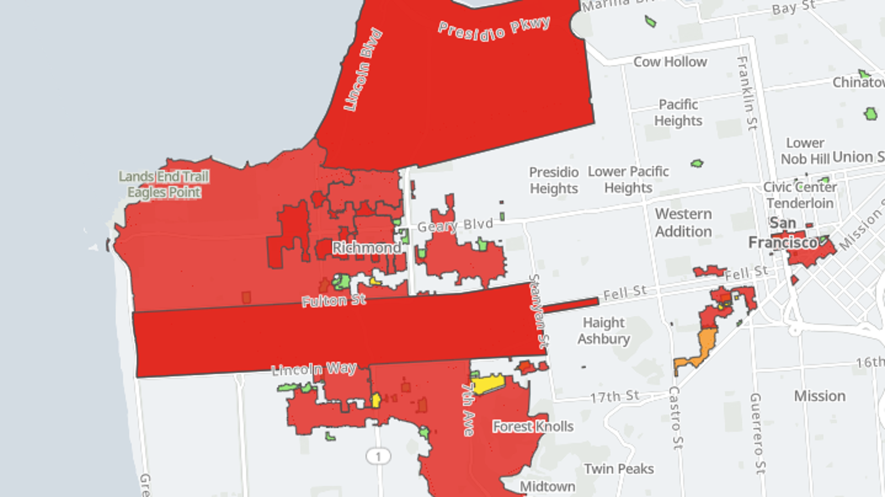 125,000 left without power in SF after massive PG&E outage