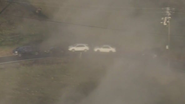 Crashes, heavy fog snarl traffic on Vasco Road