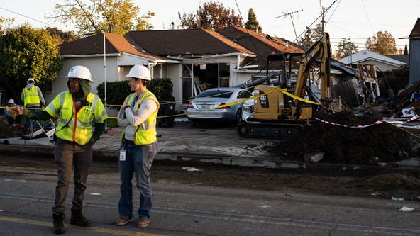 NTSB investigates gas line strike after explosion injures six near Hayward